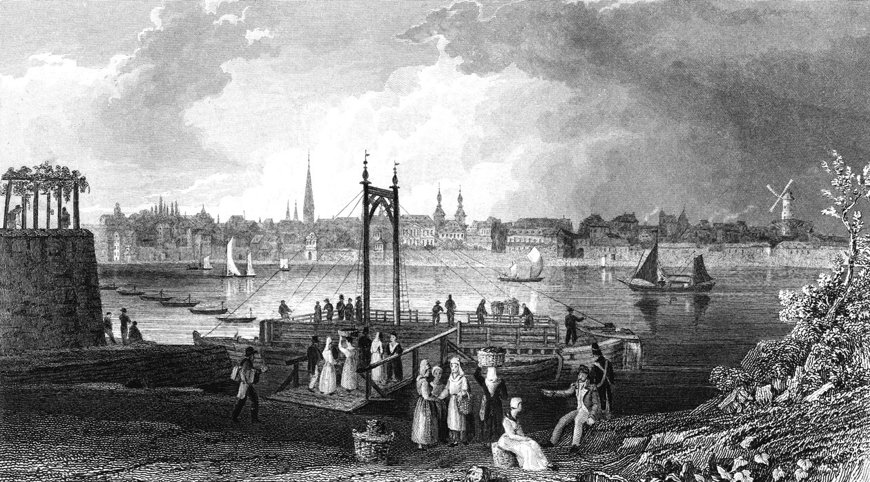 BONN, Tyskland af William (after) Tombleson