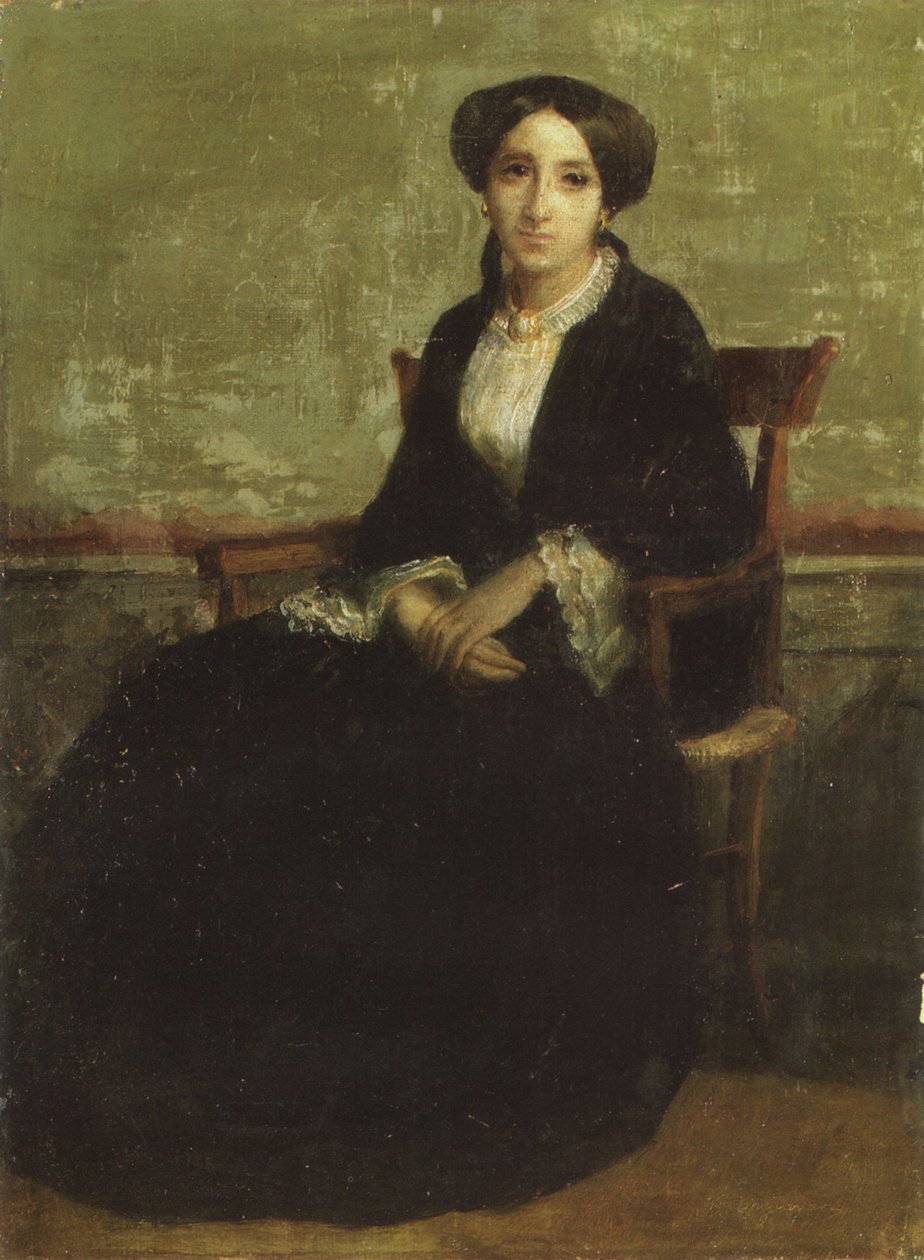 Et portræt af Geneviève Bouguereau af William Adolphe Bouguereau