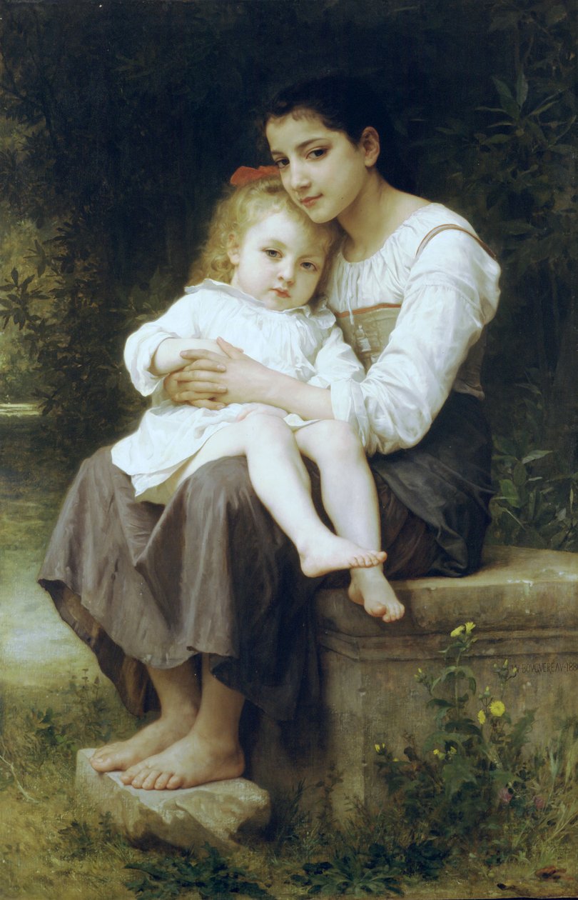 Storesøster af William Adolphe Bouguereau