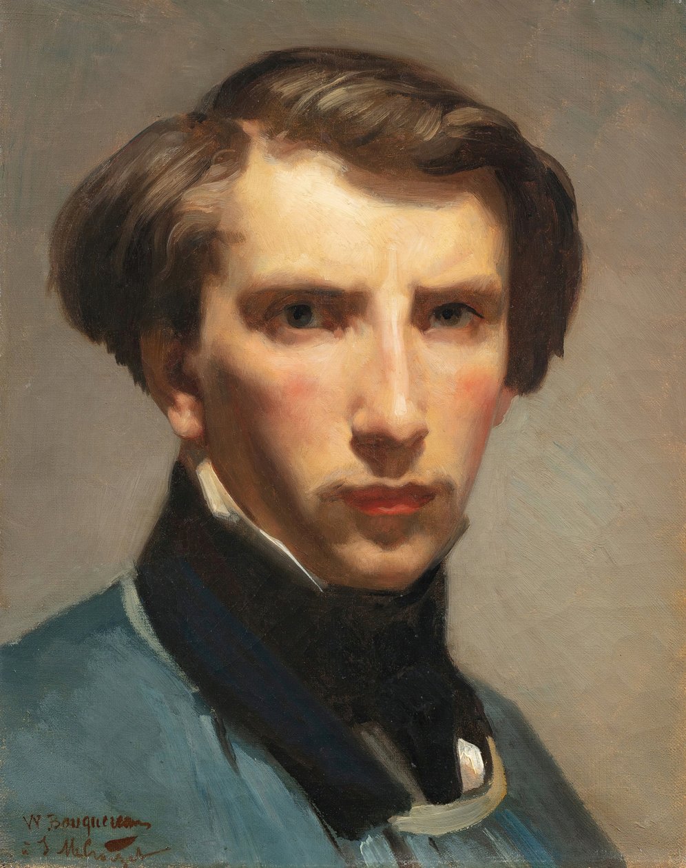 Selvportræt, 1853. af William Adolphe Bouguereau