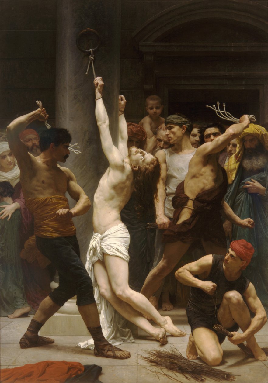 Kristi flagelation af William Adolphe Bouguereau