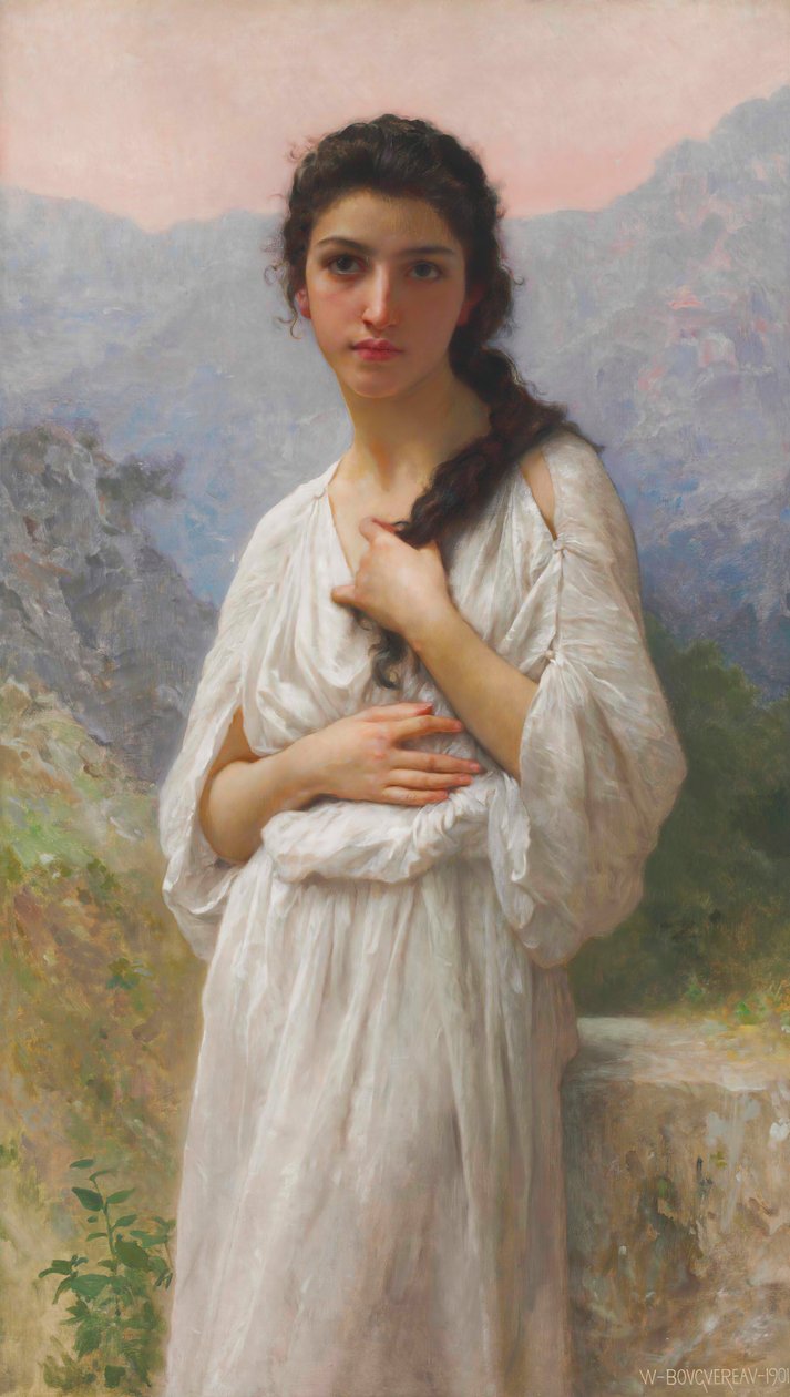 Ventetiden af William Adolphe Bouguereau