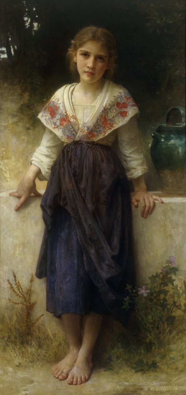 Et øjebliks hvile, 1900 af William Adolphe Bouguereau
