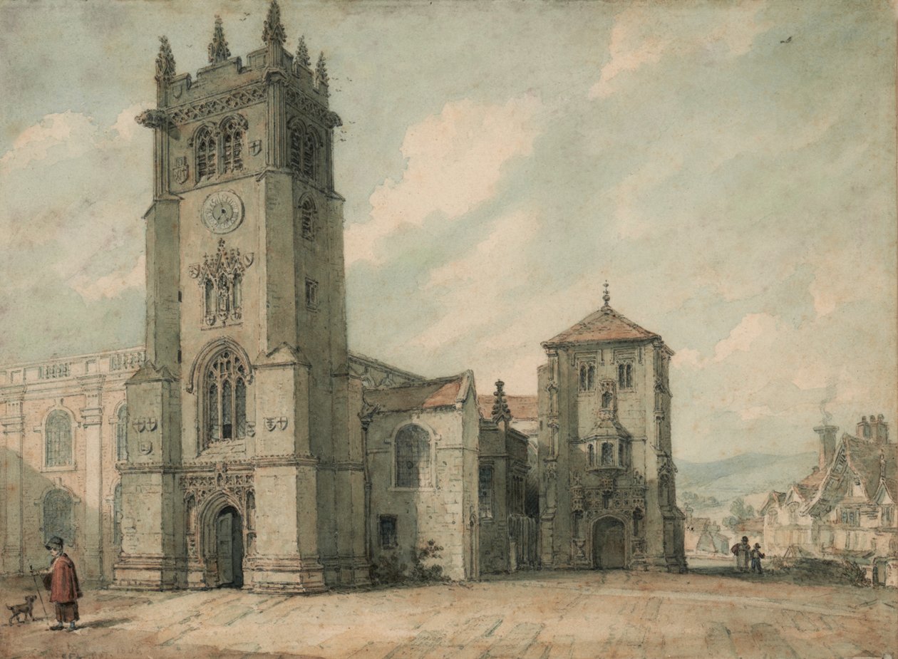 Macclesfield kirke af William Alexander