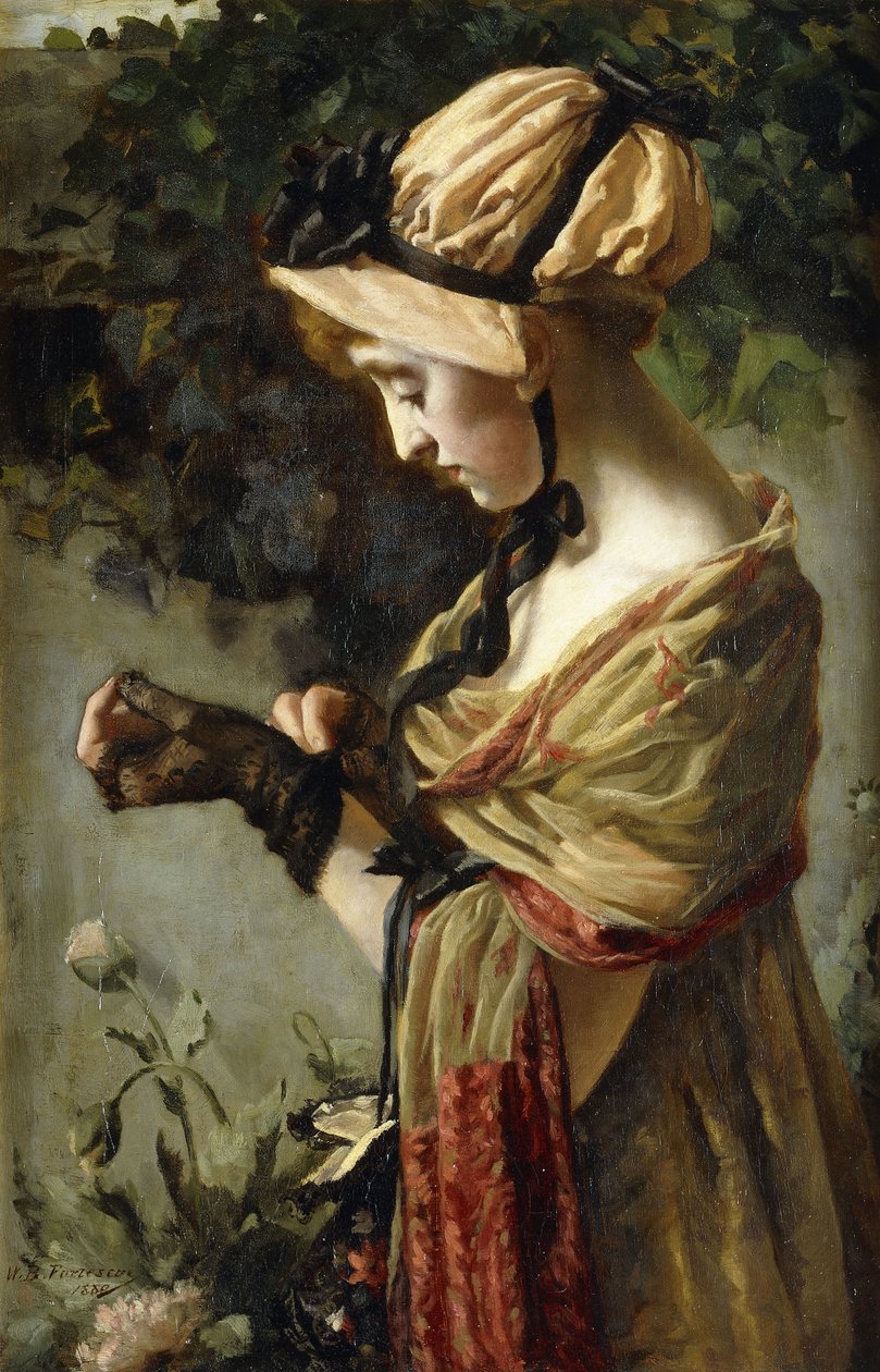 Eftermiddagsvandringen, 1880 af William Banks Fortescue