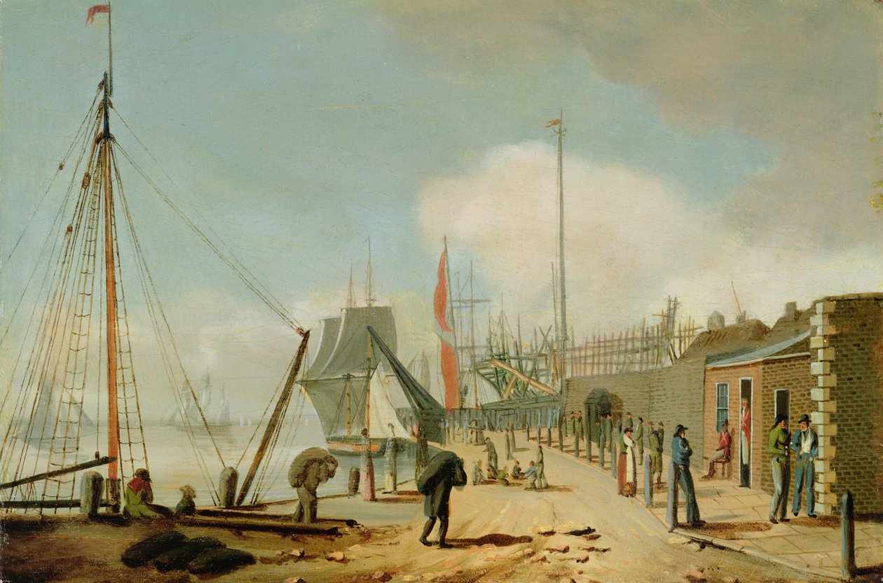 Udsigt over South End, Hull af William Barton