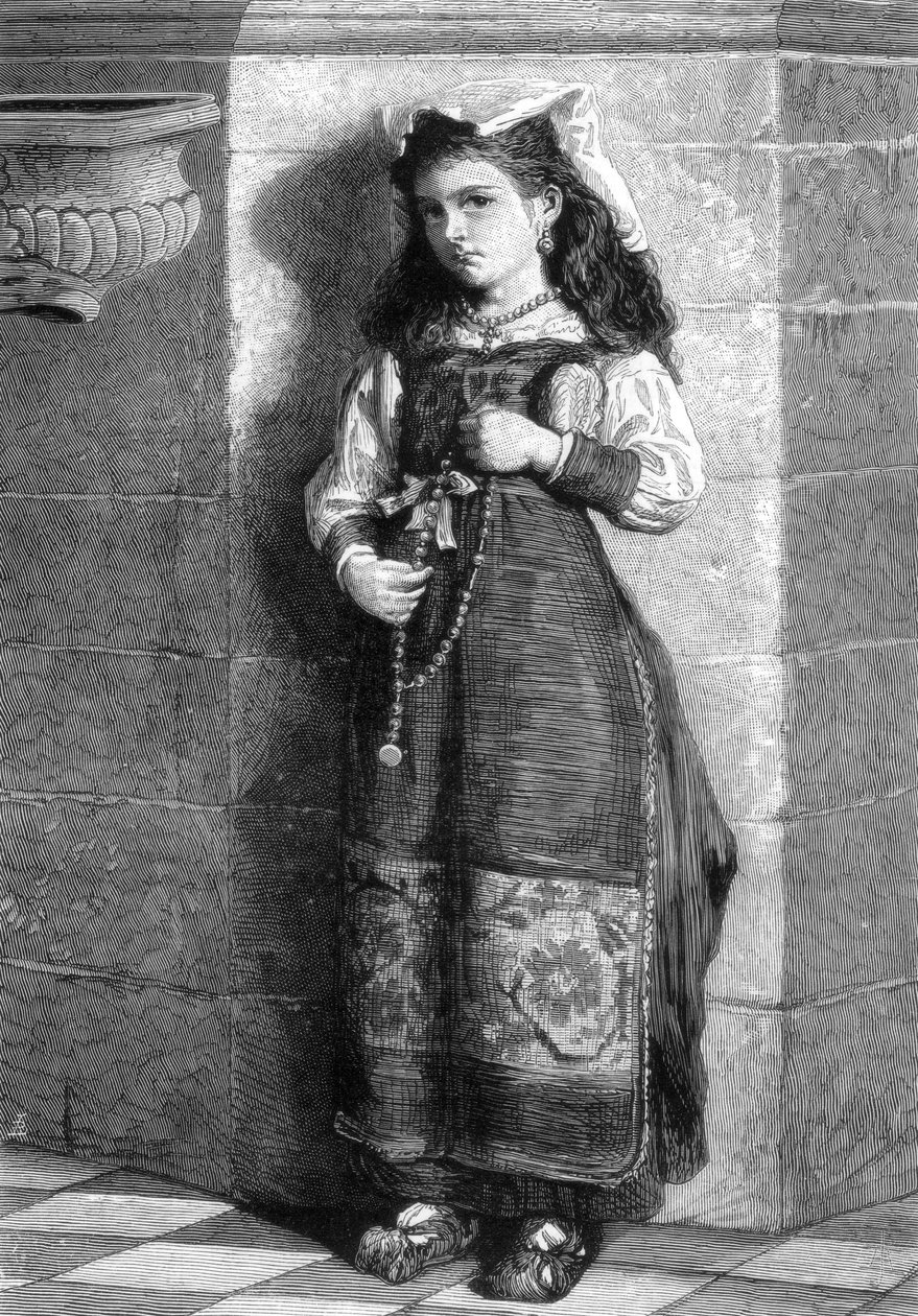 En god katolik, 1875. af William Baxter Fyfe