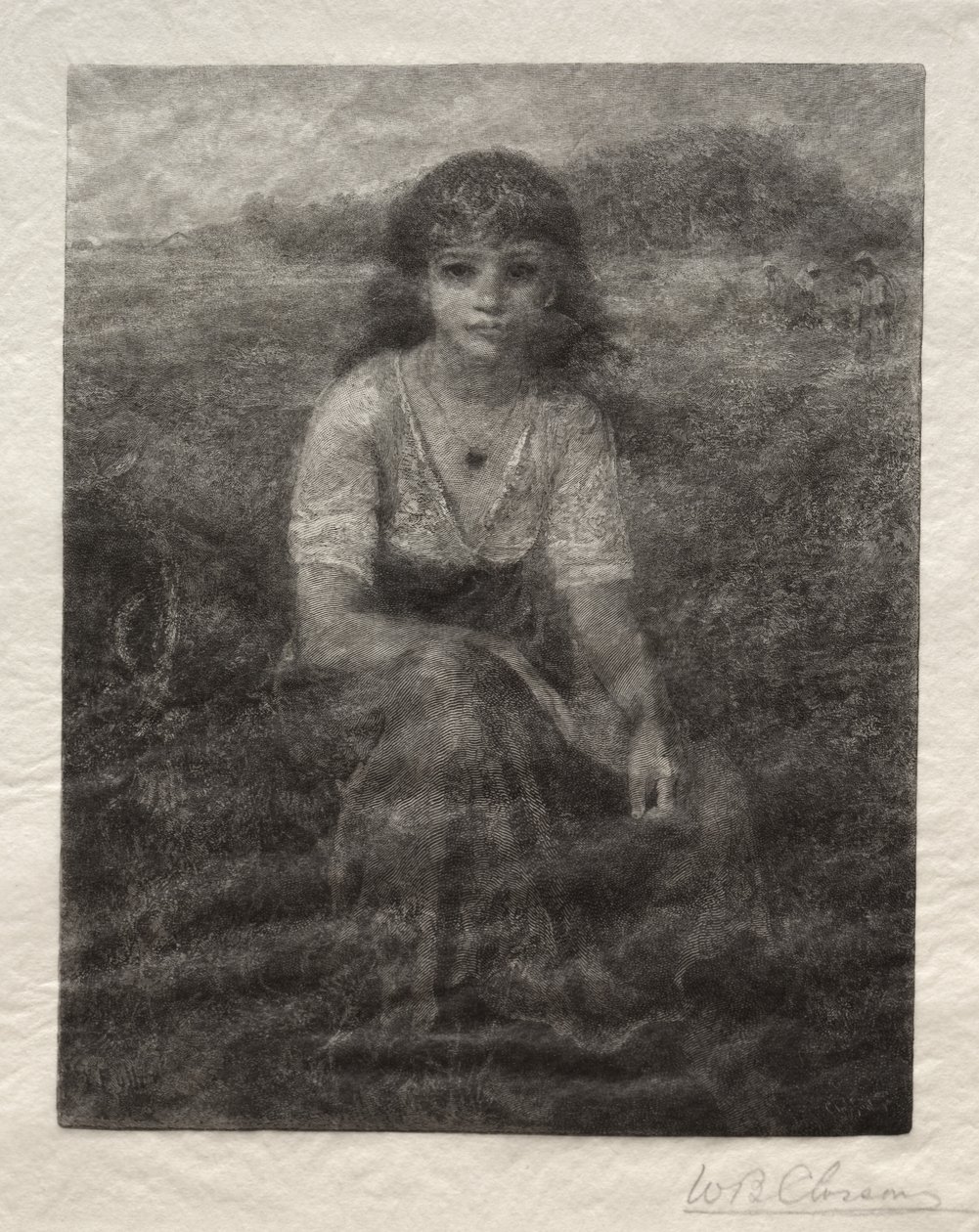 Quadroon-pigen, 1887. af William Baxter Palmer Closson