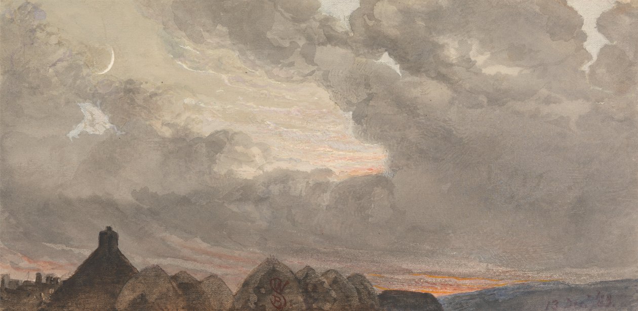 Nymånen af William Bell Scott