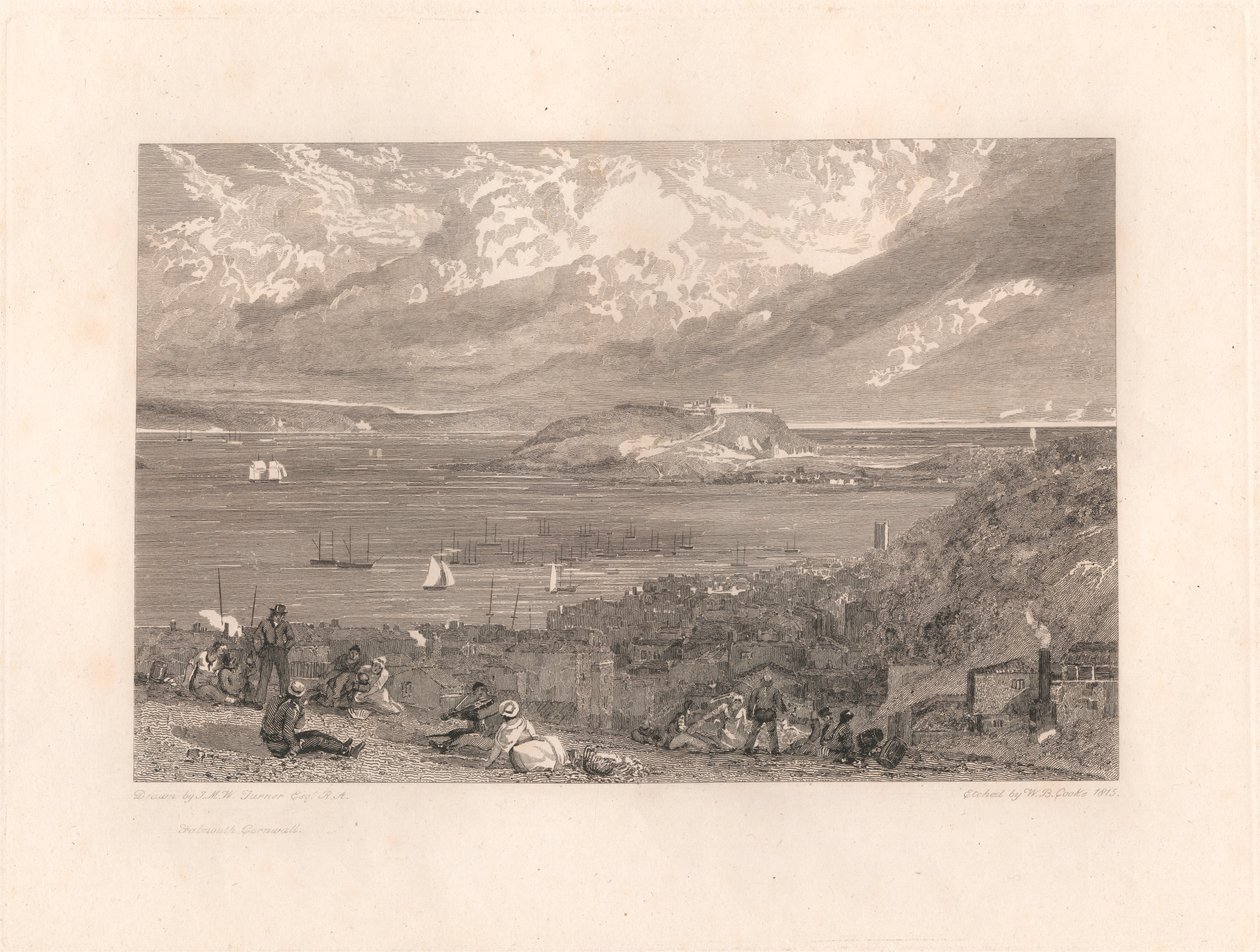 Falmouth, Cornwall af William Bernard Cooke