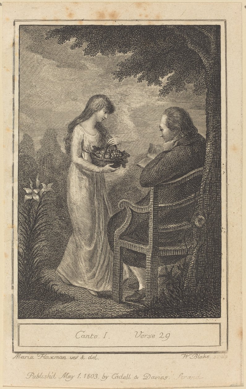 Canto I, vers 29, 1803. af William Blake