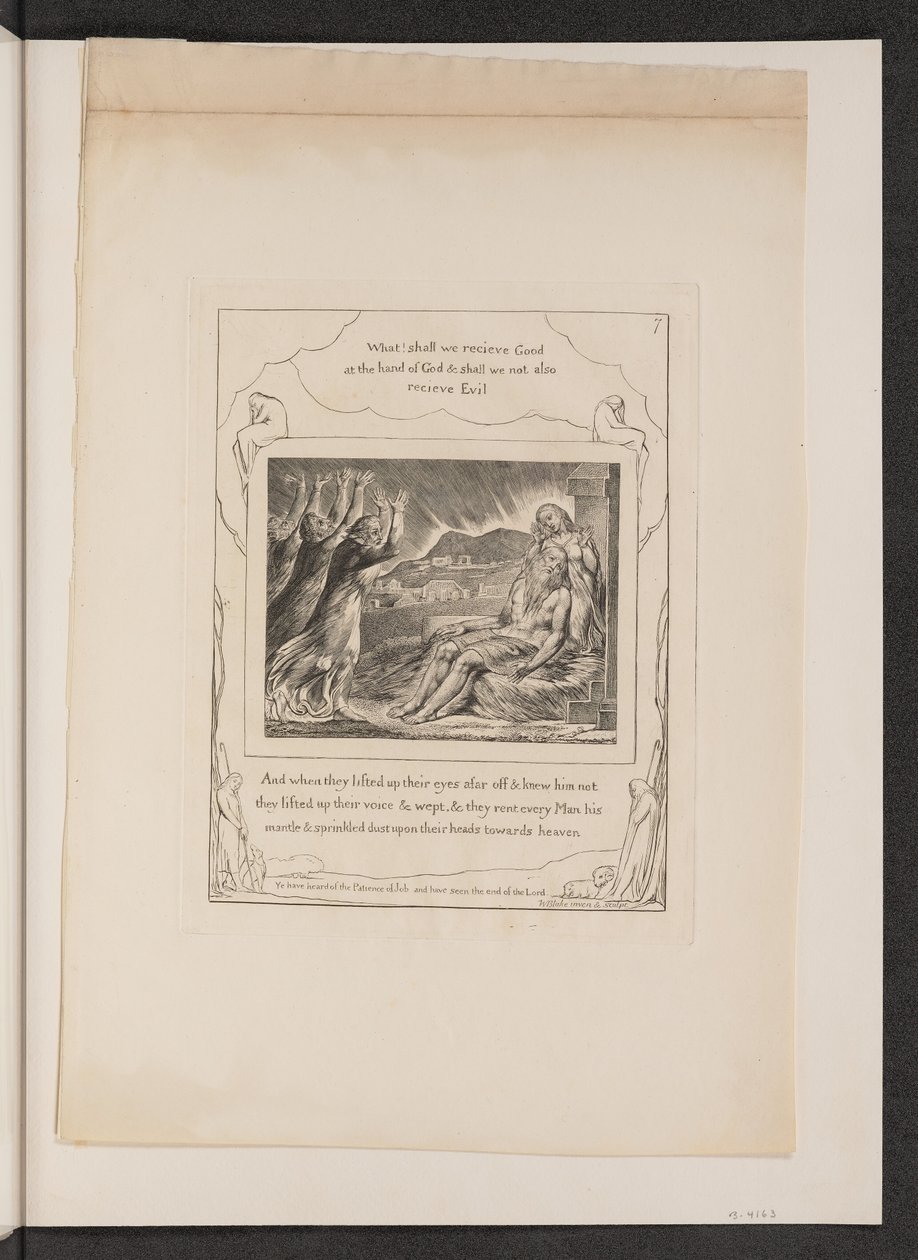 Jobs trøster af William Blake