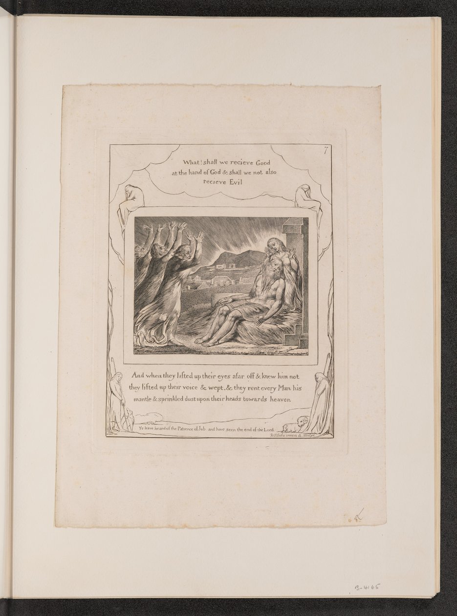 Jobs trøster af William Blake