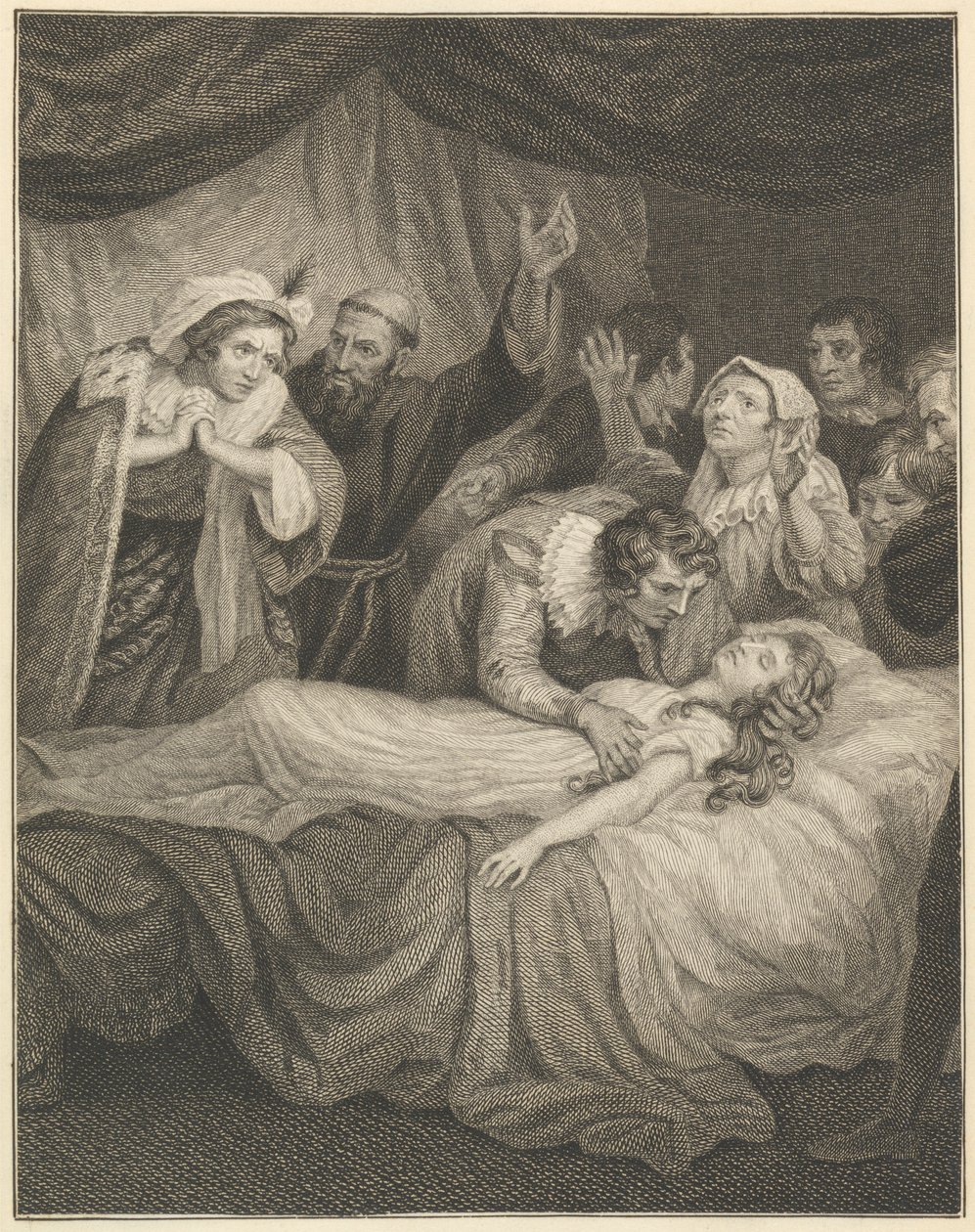 Julies død af William Blake