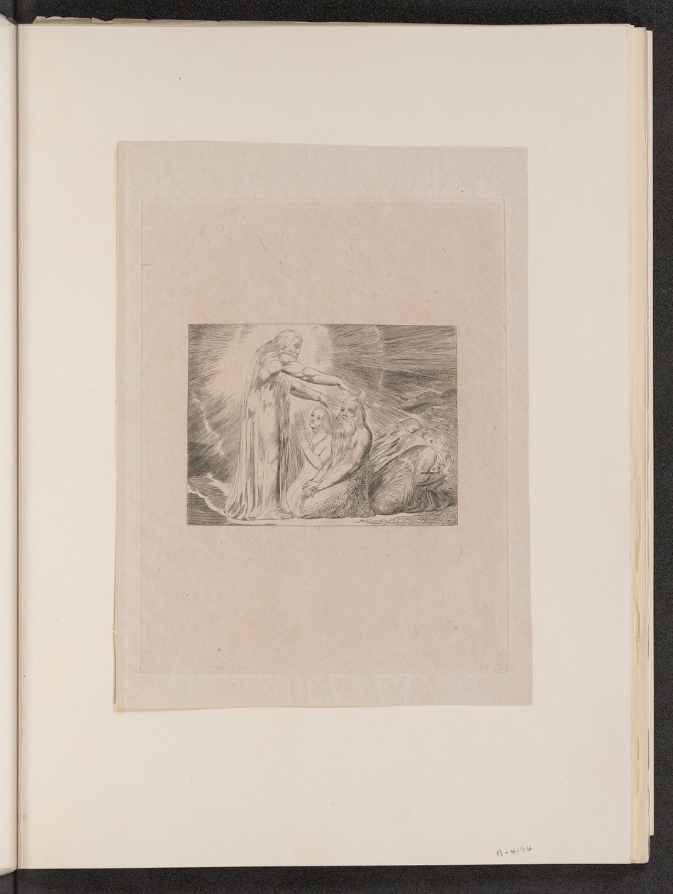 Kristi syn, 1825. af William Blake