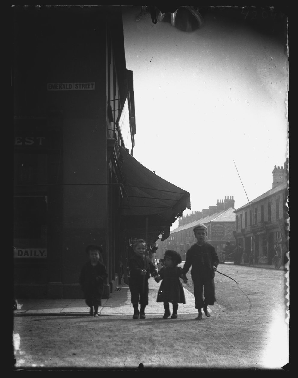 Emerald Street, Cardiff, 1890