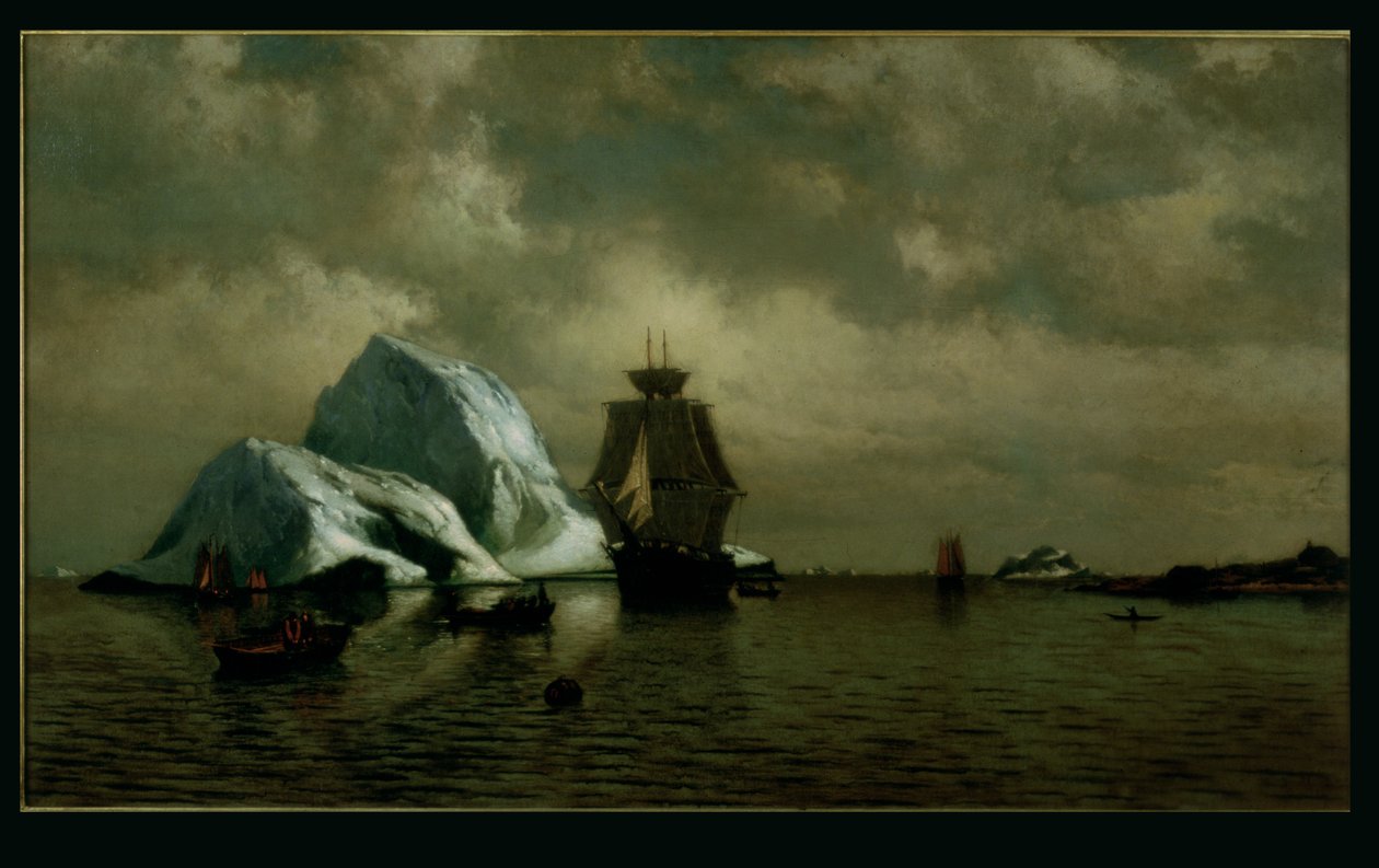 Eftermiddag på Labrador-kysten af William Bradford