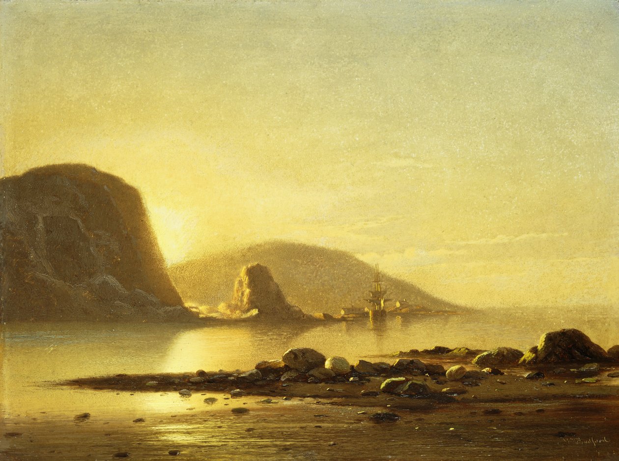 Sunrise Cove, af William Bradford