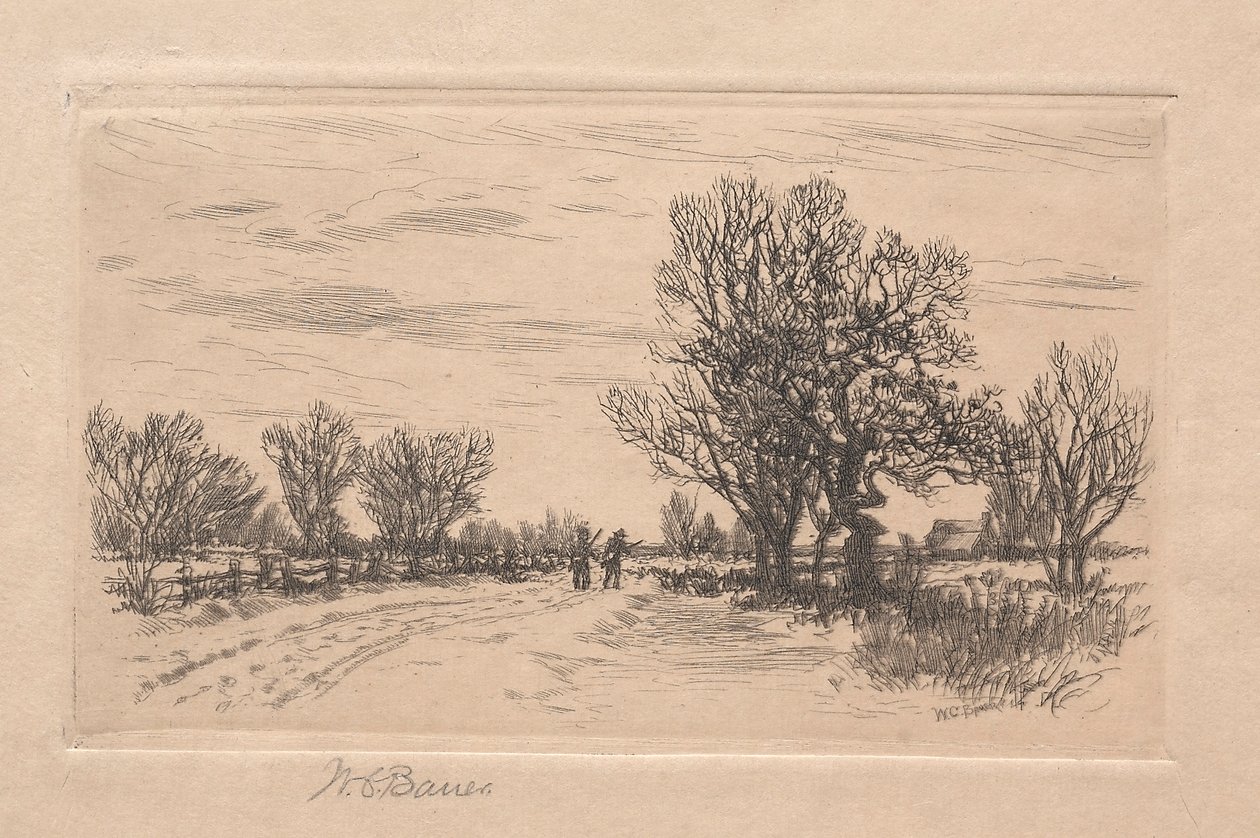 Landskab af William C. Bauer