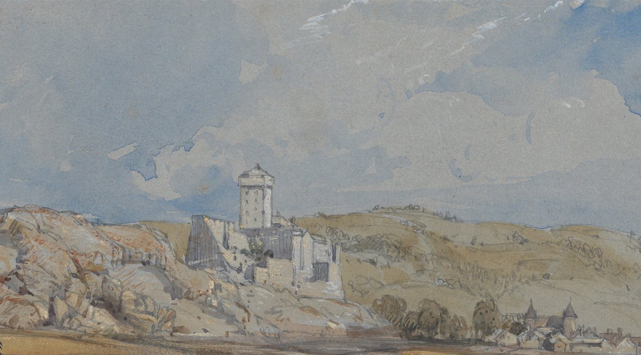 Lourdes Slot, 11. juli 1836. af William Callow