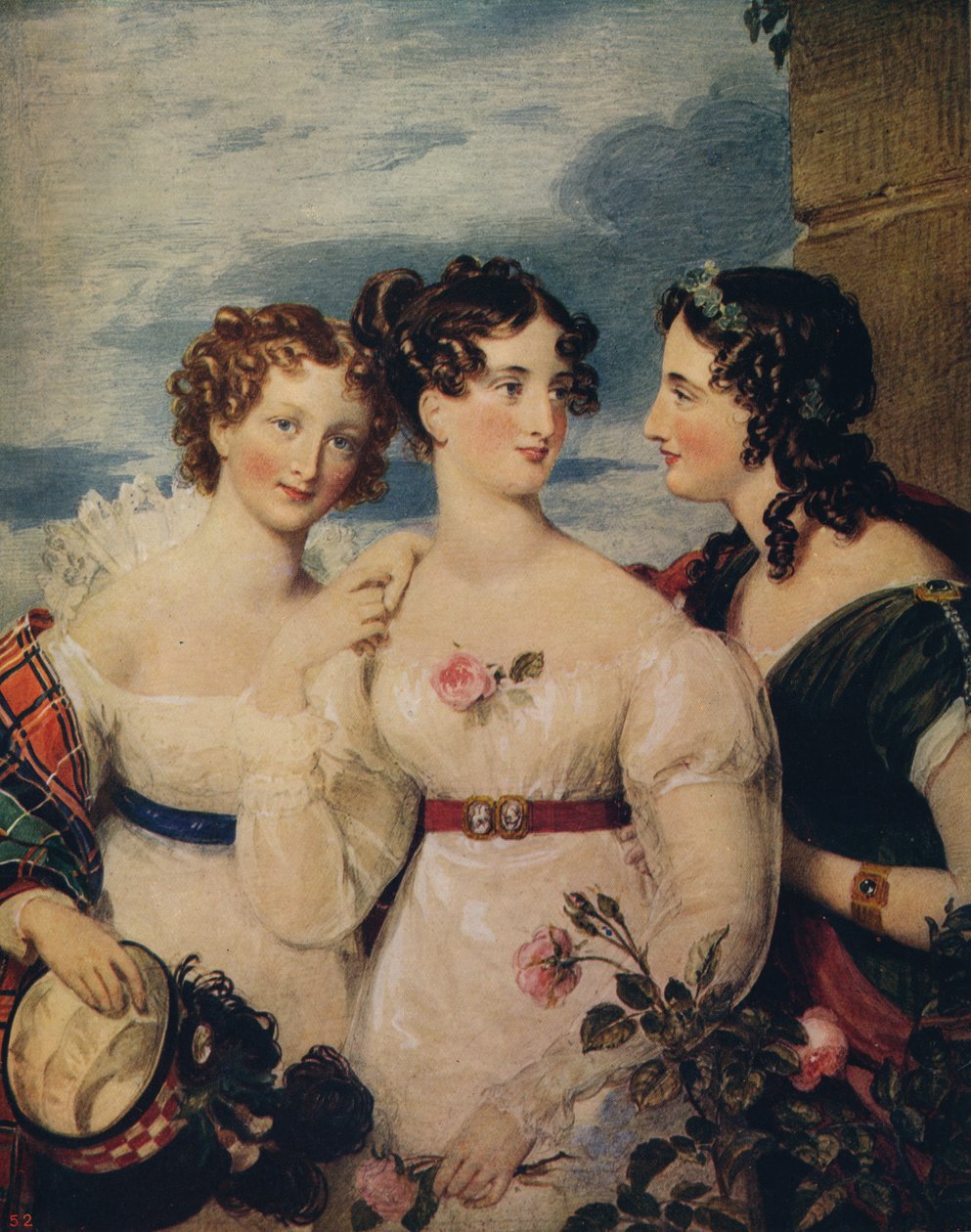 Unionen: Thistle, Rose, Shamrock, c1850 af William Charles Ross