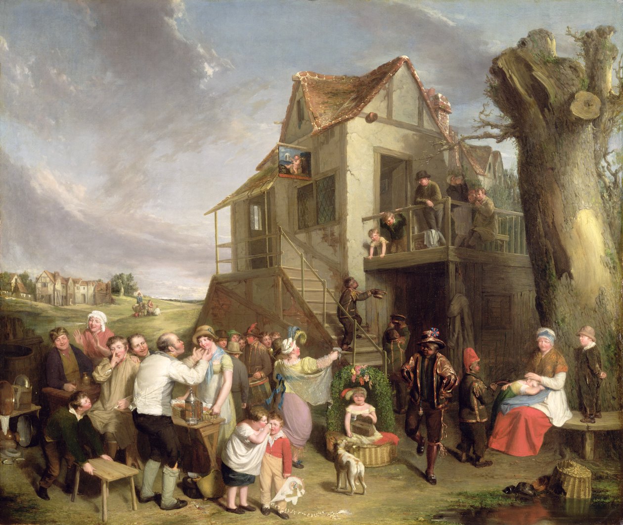 1. maj, ca. 1811-12 (olie på lærred) af William Collins