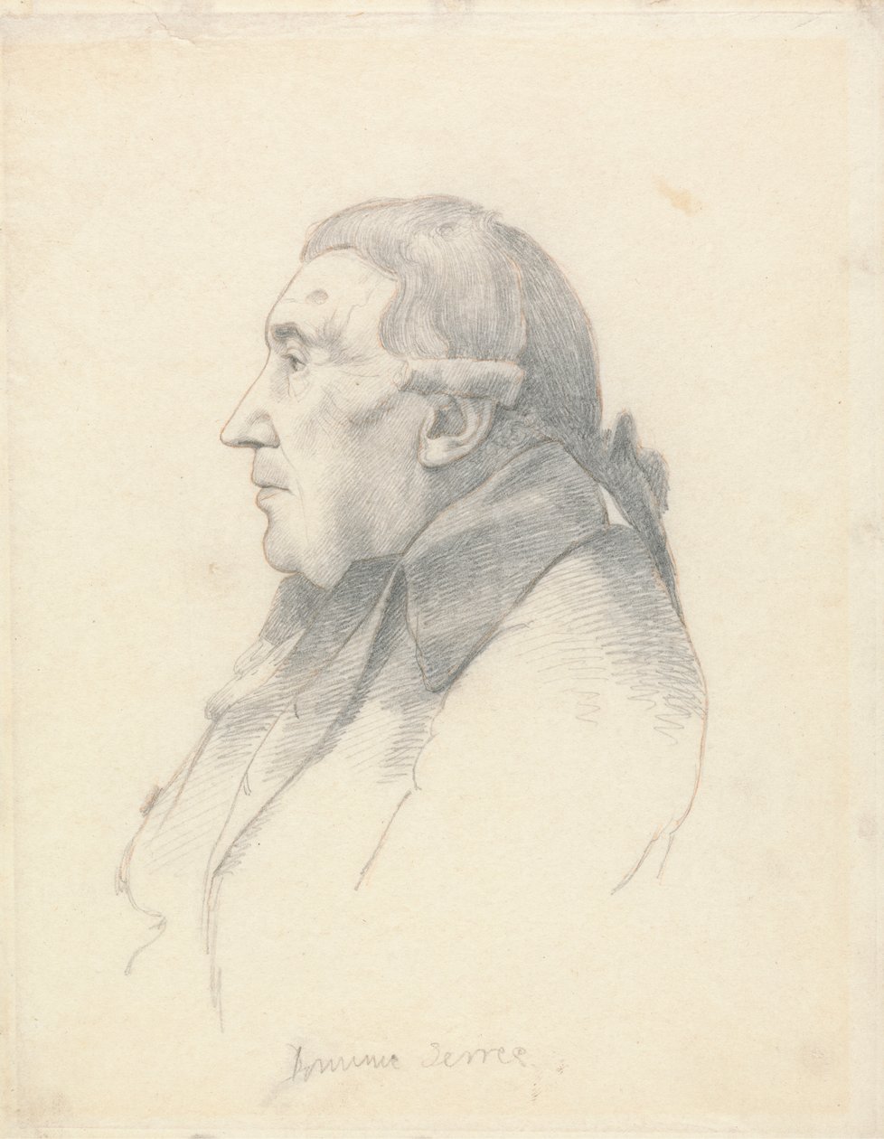 Portræt af Dominic Serres af William Daniell