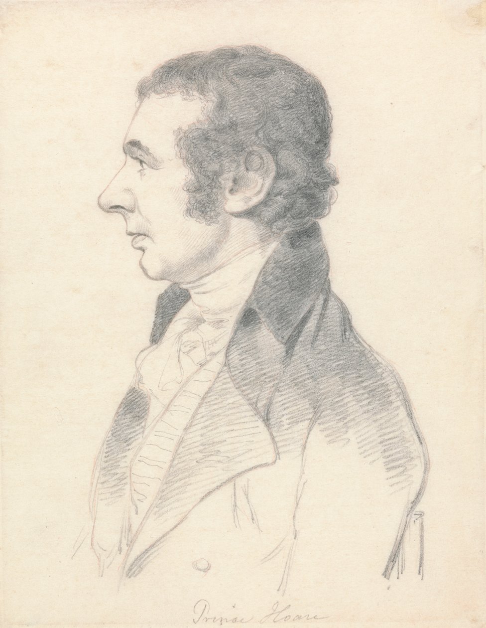Portræt af Prins Hoare af William Daniell
