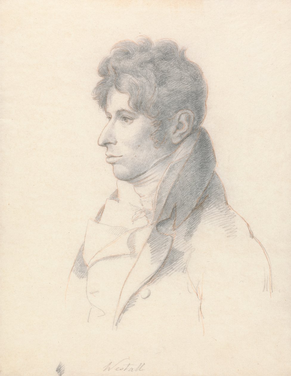 Portræt af Richard Westall af William Daniell