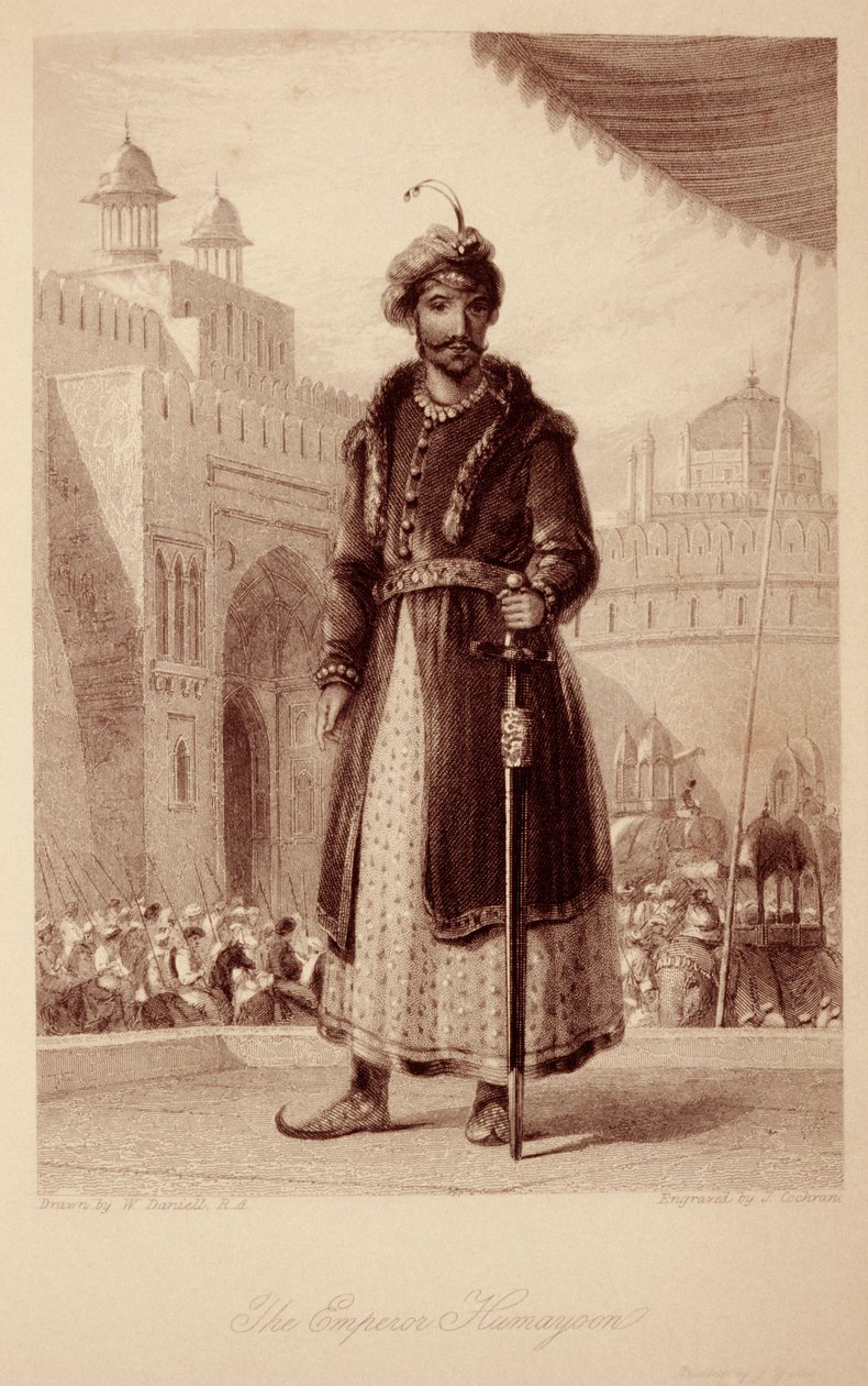 Kejser Humayoon af William Daniell