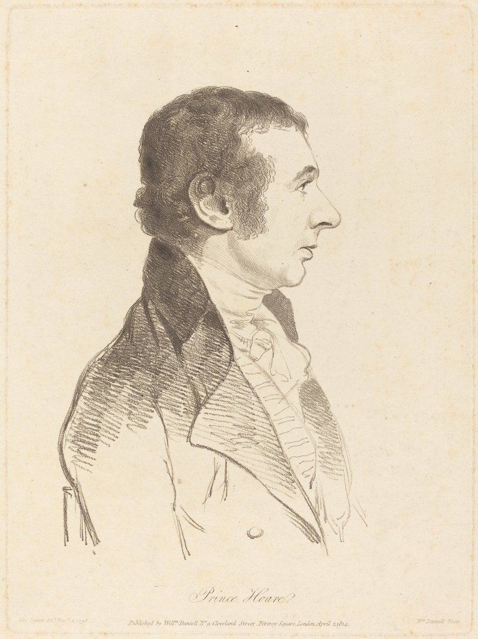 Prins Hoare af William Daniell after George Dance II
