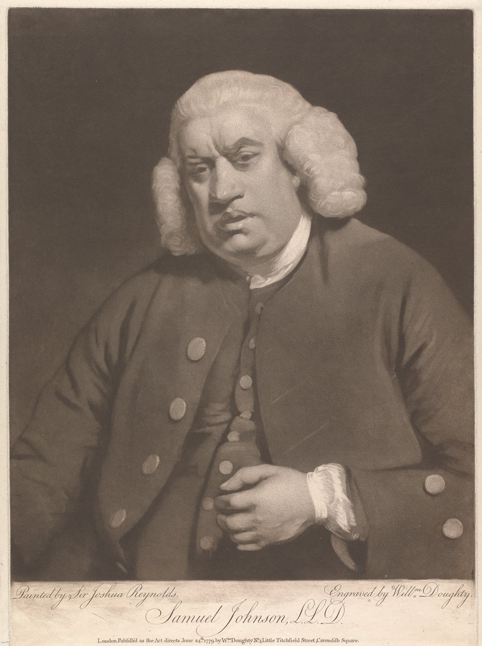 Samuel Johnson, L.L.D. af William Doughty