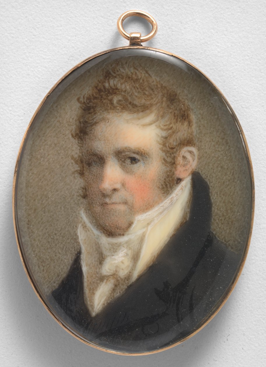 William Dunlap selvportræt, ca. 1805. af William Dunlap