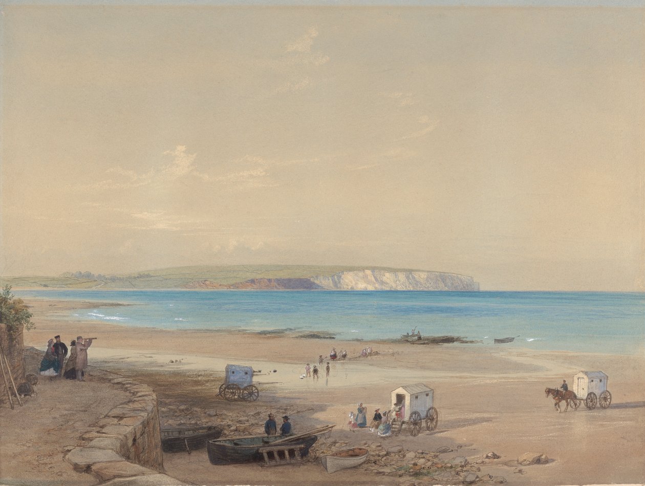 Culver Cliff, Isle of Wight af William Dyce