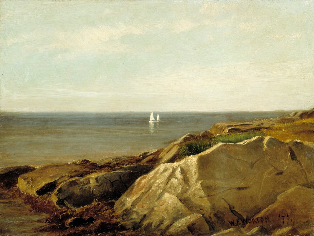 Maine Coast, 1875. af William E. Norton