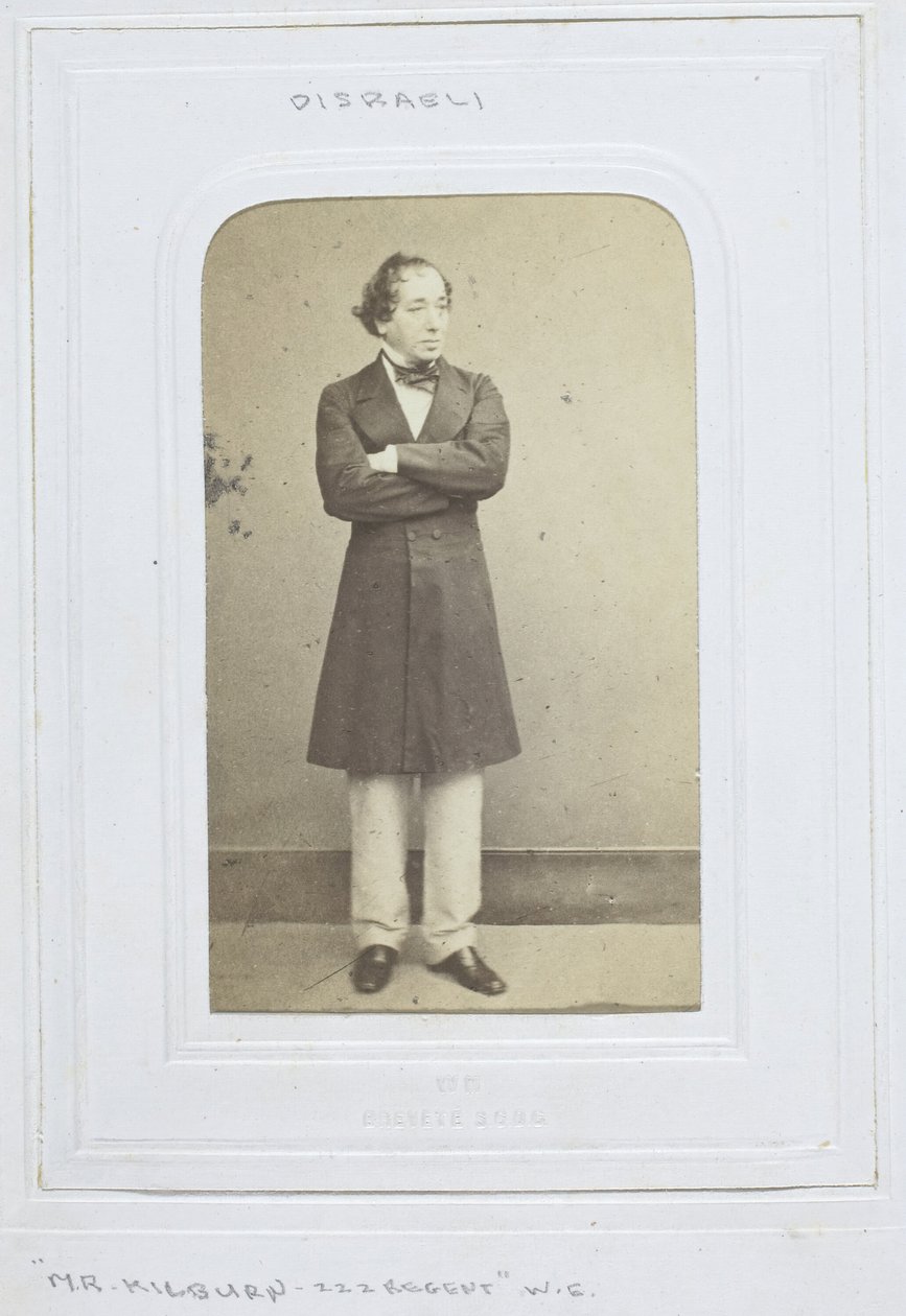 Benjamin Disraeli, 1860-69. af William Edward Kilburn