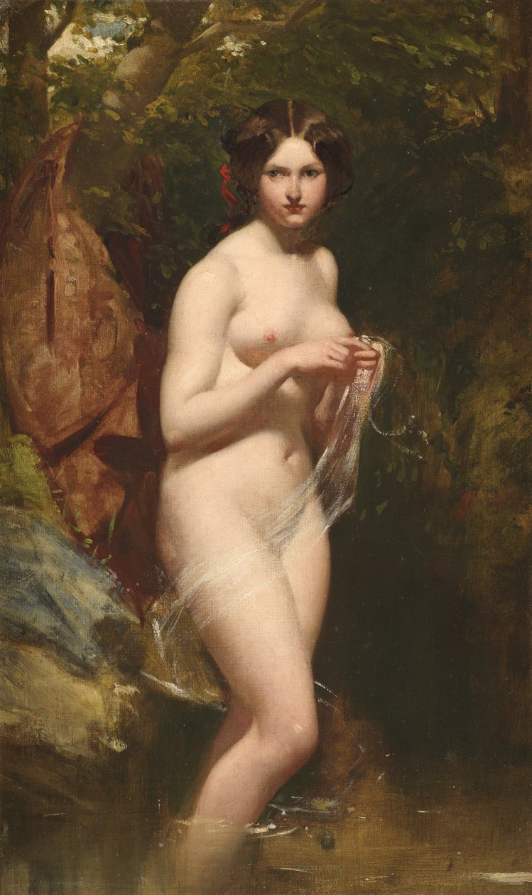 Nøgenbadning af William Etty