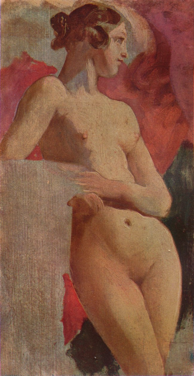 Nøgen, 19. århundrede 1934 af William Etty