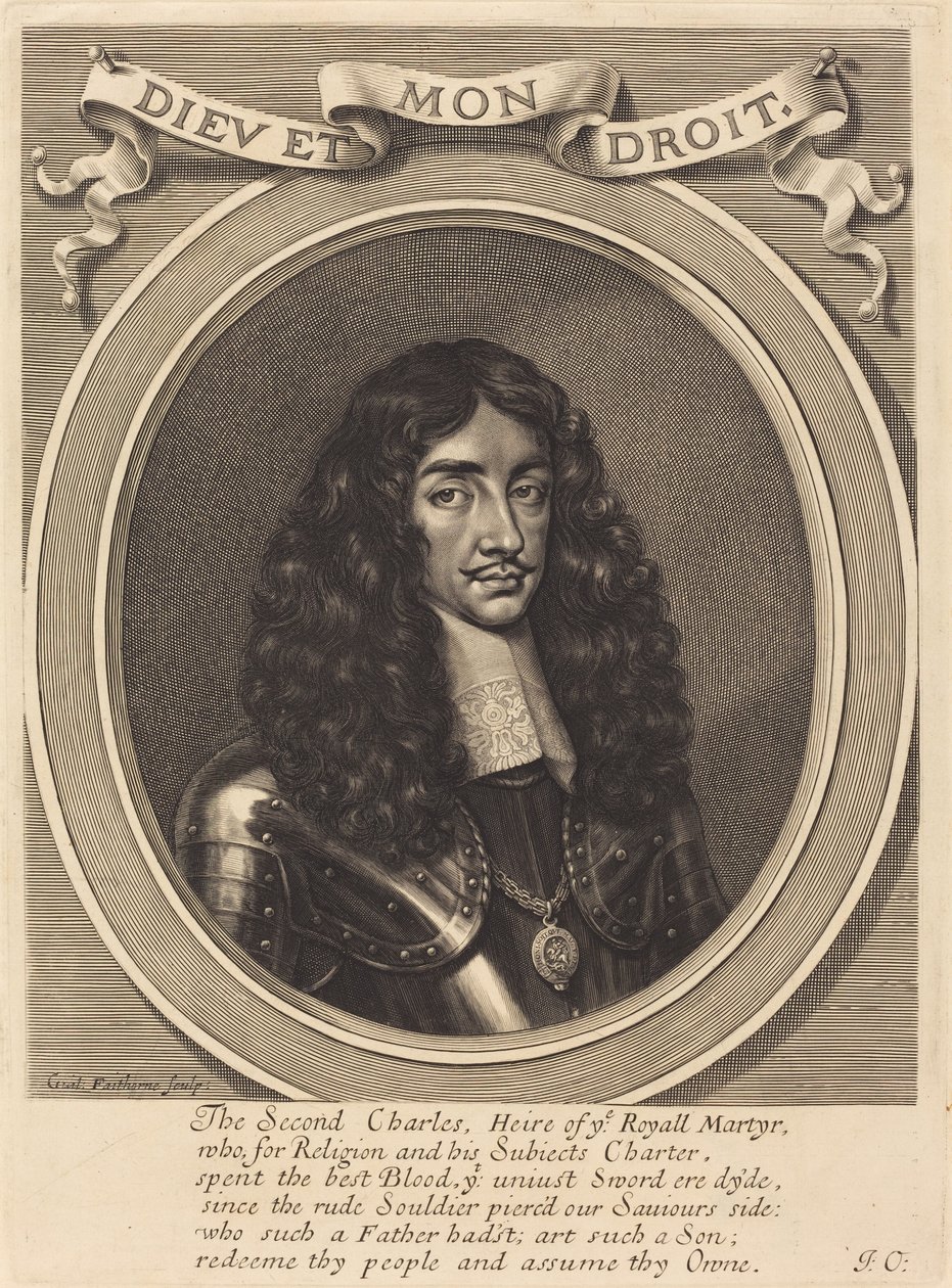 Karl II af William Faithorne