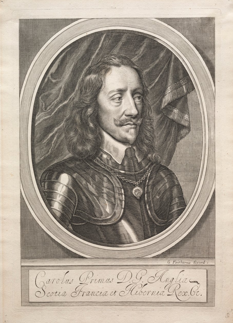 Charles I. af William Faithorne