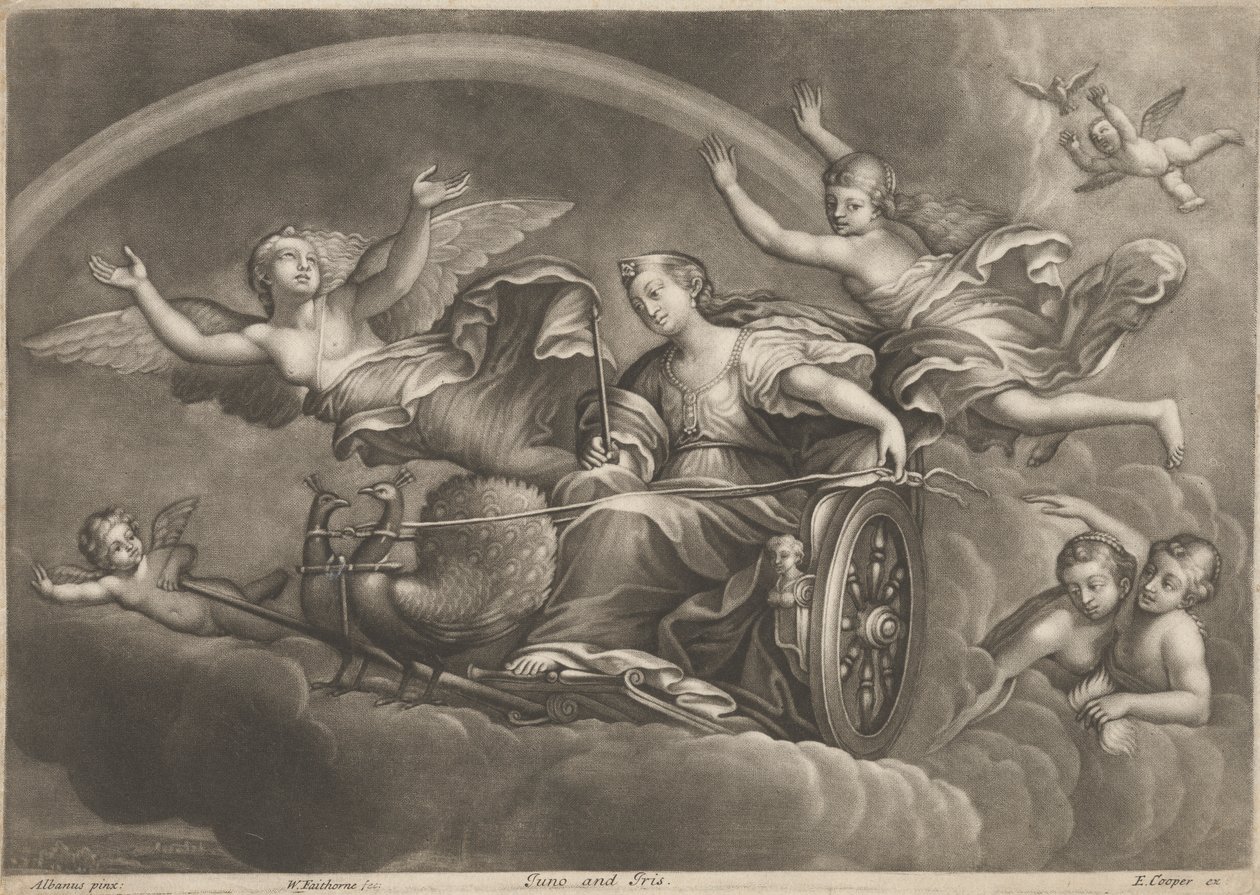 Juno og Iris af William Faithorne