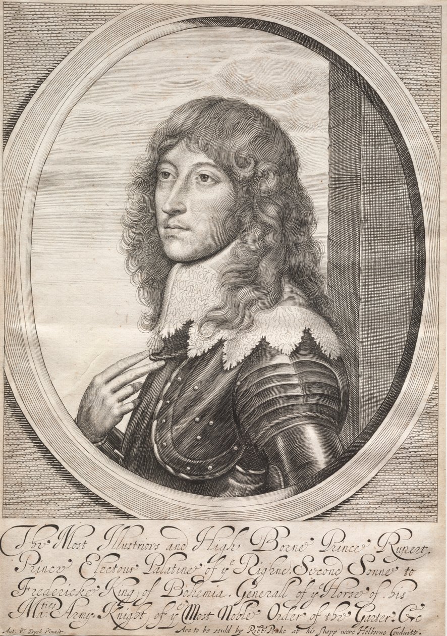 Prins Rupert af William Faithorne