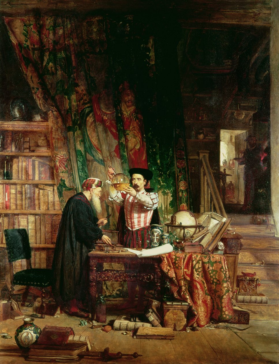 Alkymisten, 1853 af William Fettes Douglas