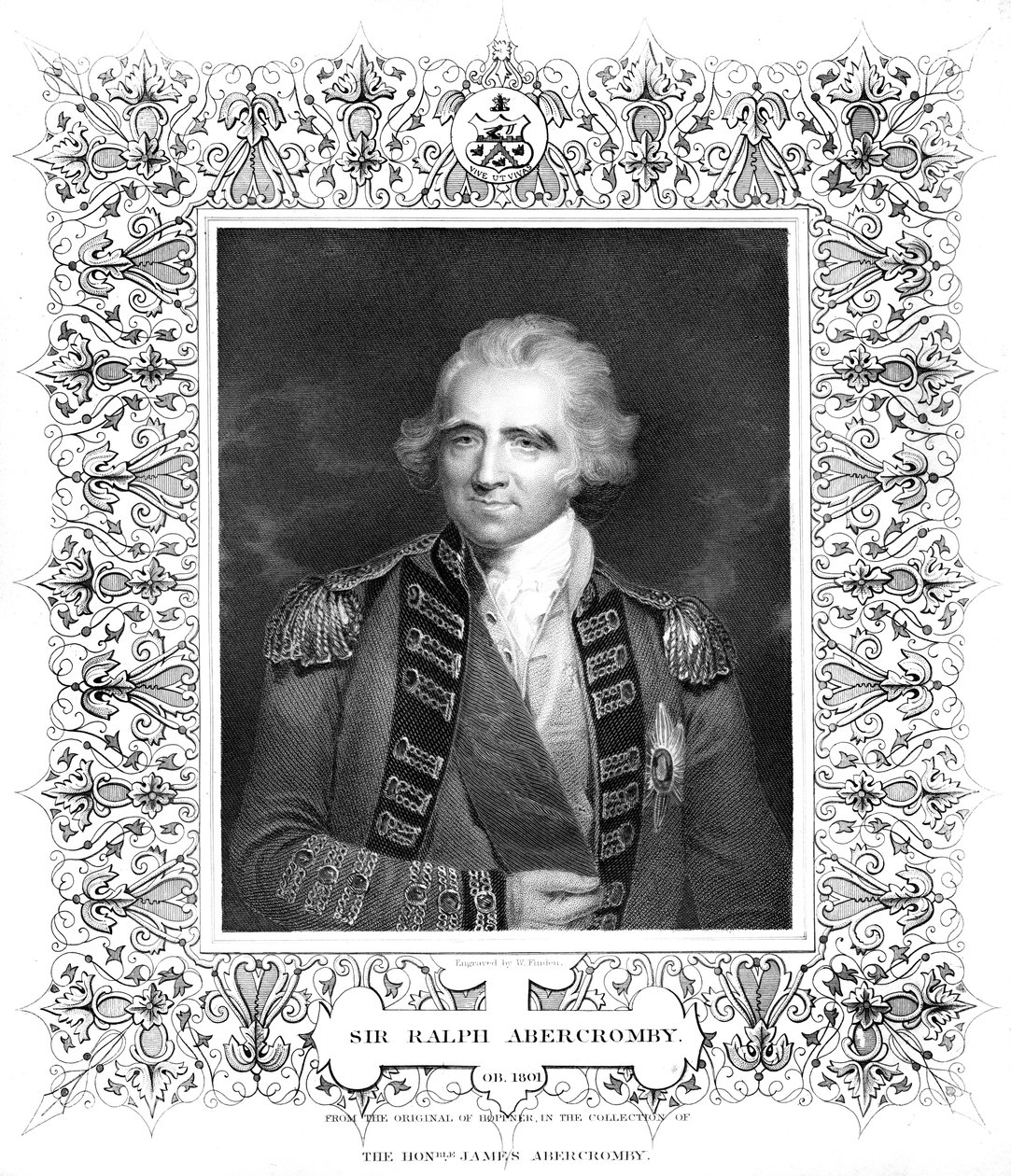 Sir Ralph Abercromby, britisk general. af William Finden
