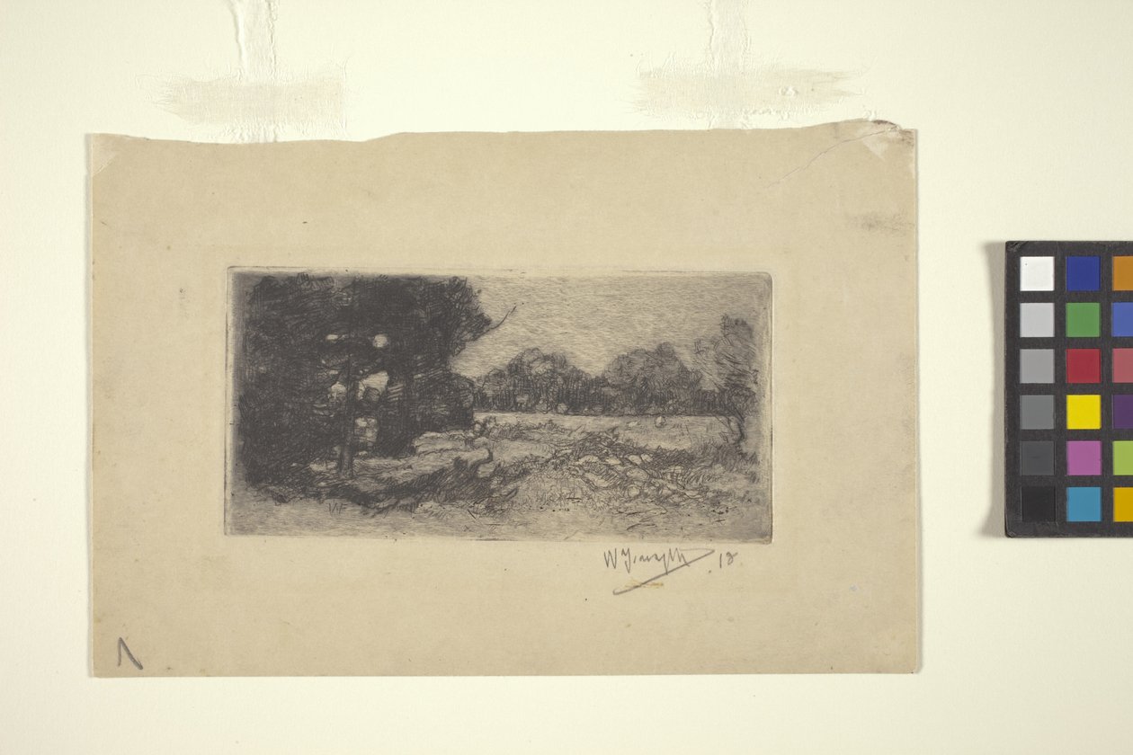 Landskab (ætsning) af William Forsyth