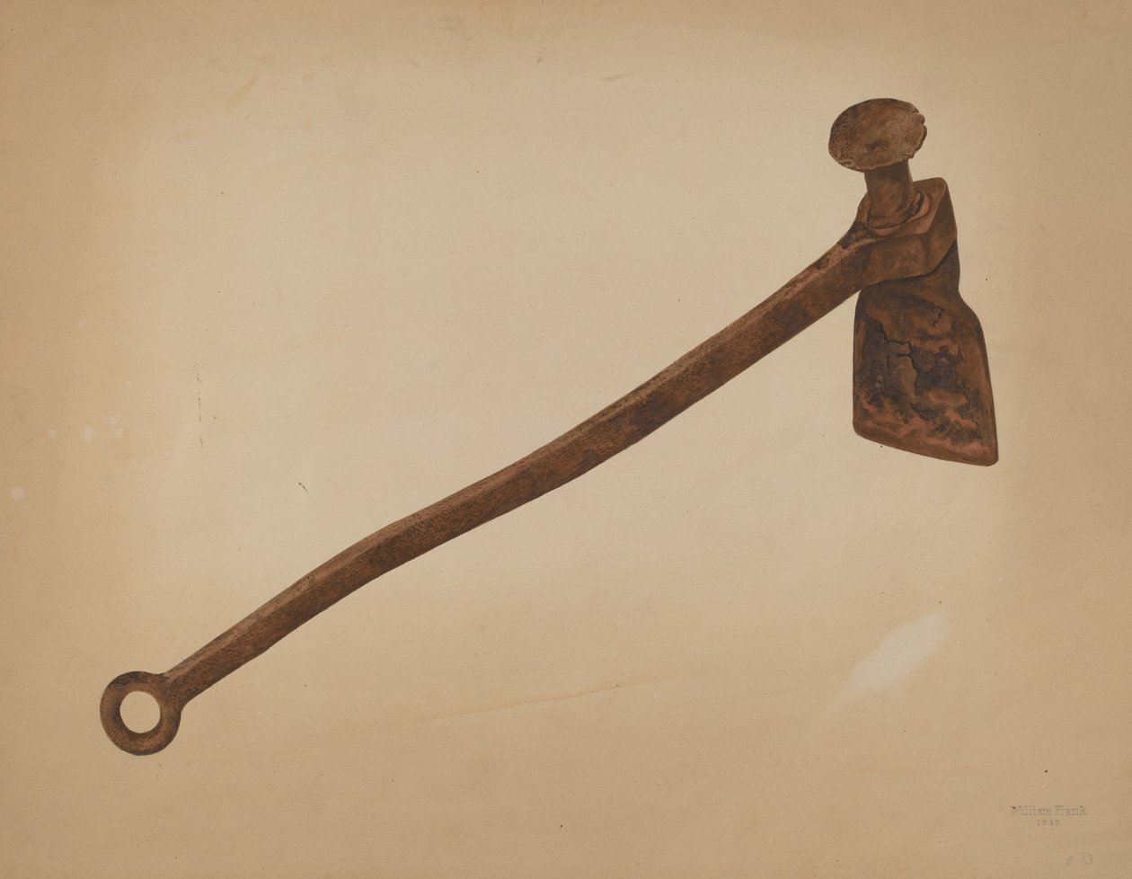 Hawsing Iron, 1939. af William Frank