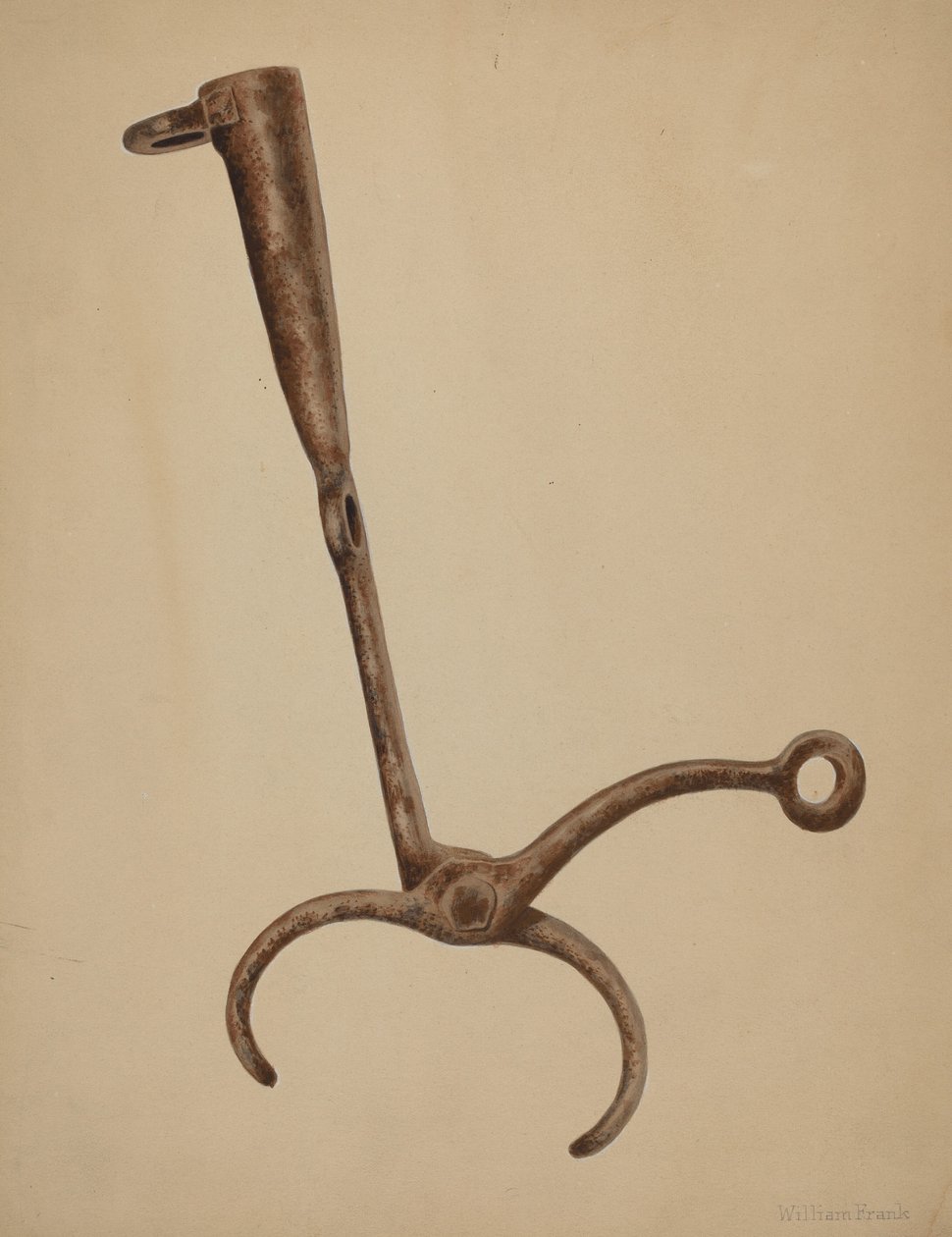 Snubber for Bull, ca. 1942. af William Frank