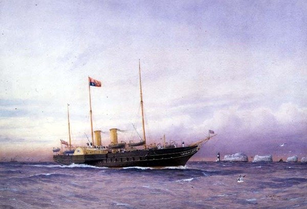 H.M. Yacht Osborne af William Frederick Mitchell