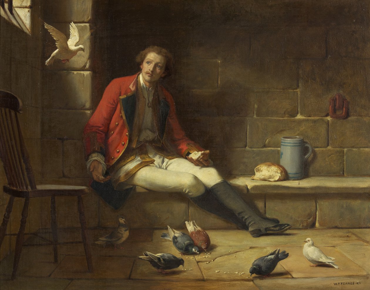 Fangen og hans gæster af William Frederick Yeames