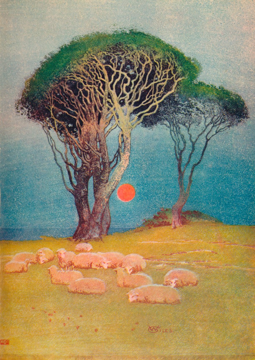 Skærsommernat, 1919, 1928 af William Giles